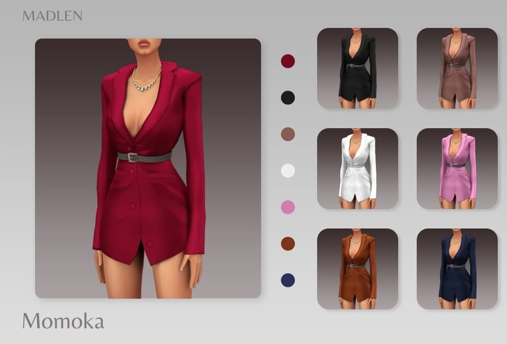 Скриншот мода Платье Momoka Dress